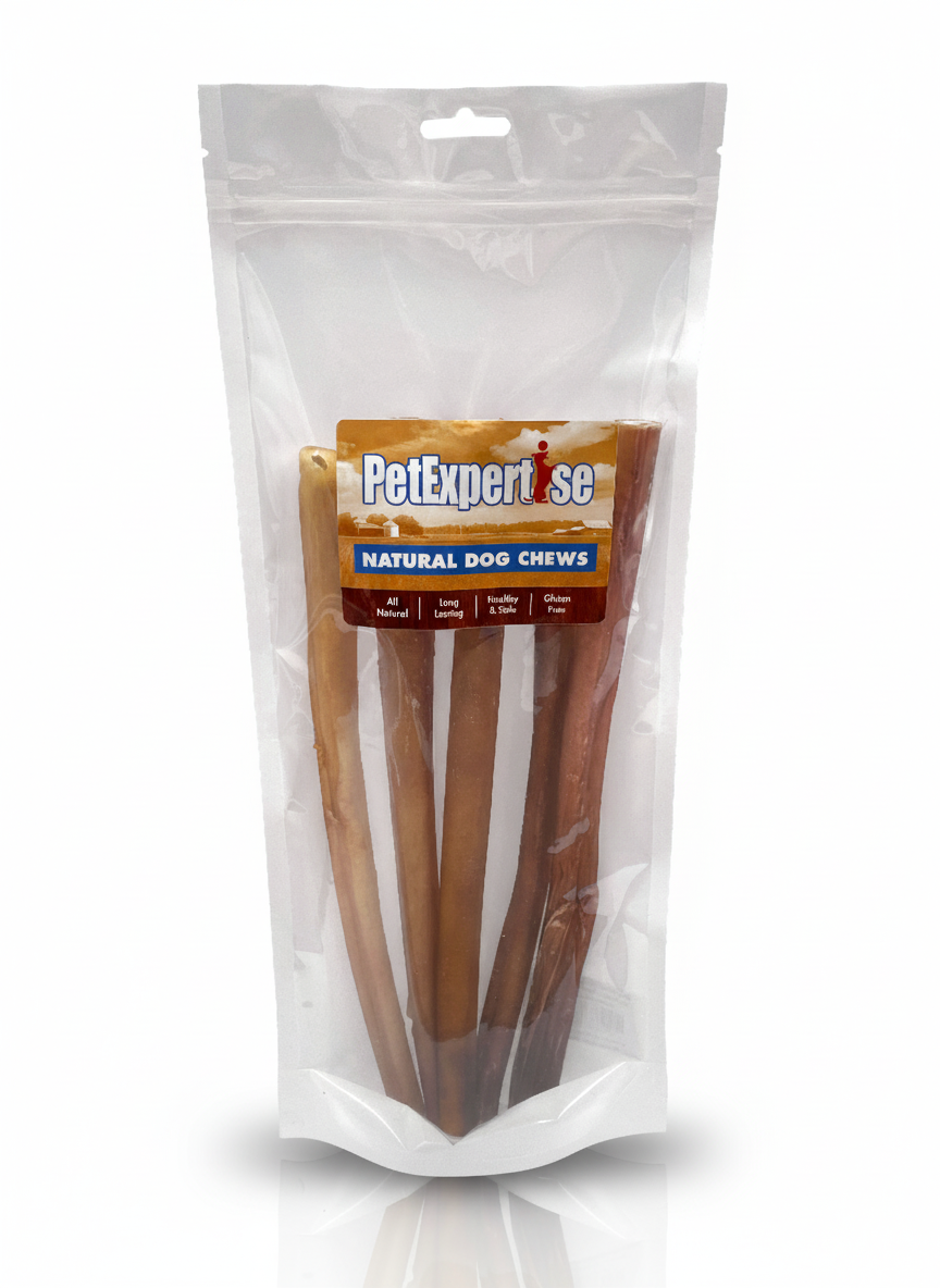 12 Inch Medium Bully Sticks Low Odor