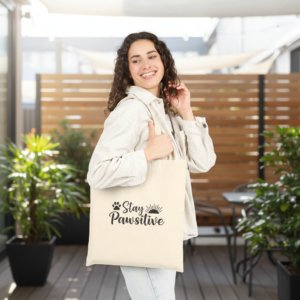 Stay Pawsitive - Tote Bag
