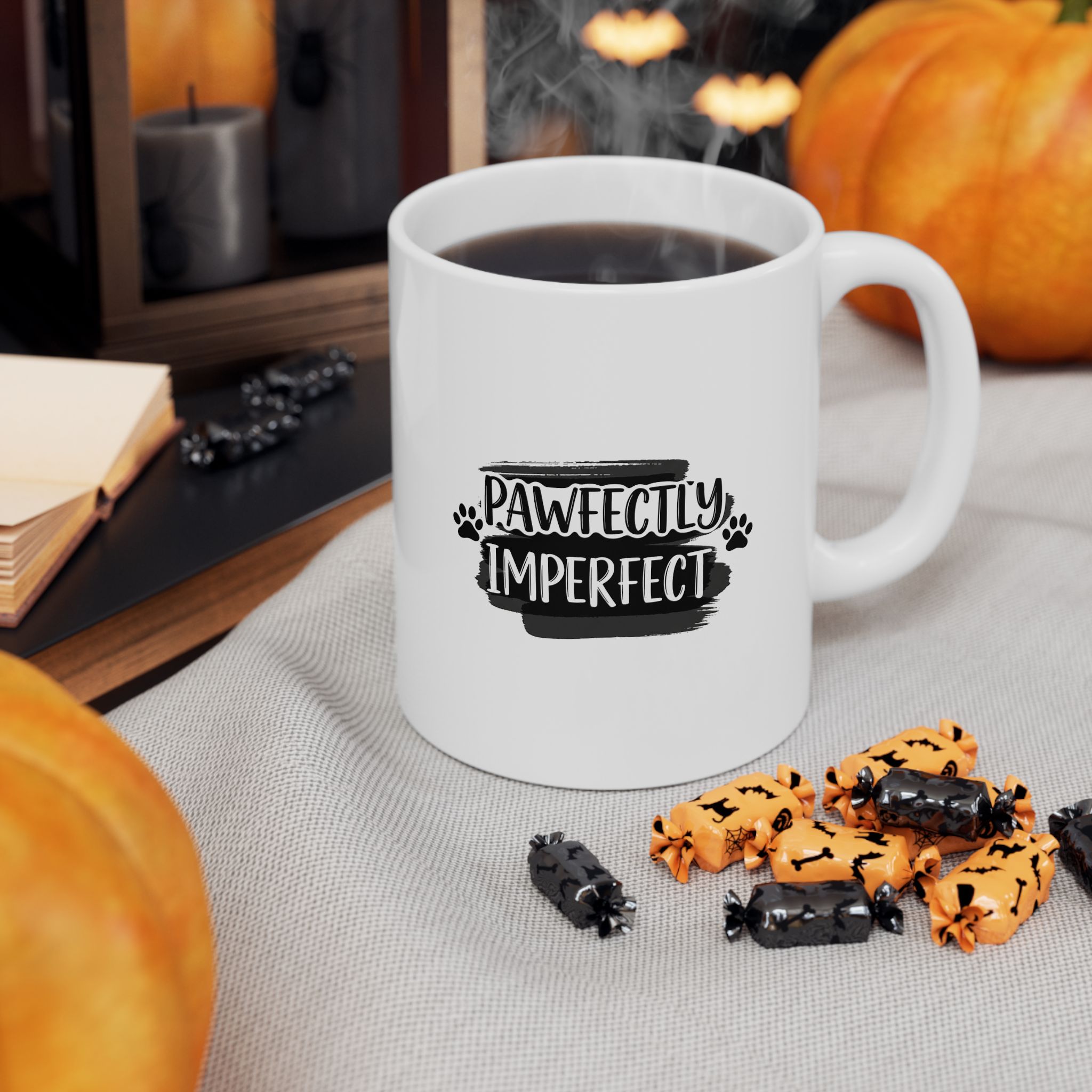 Pawfectly Imperfect - Ceramic Mug, (11oz) - Image 3