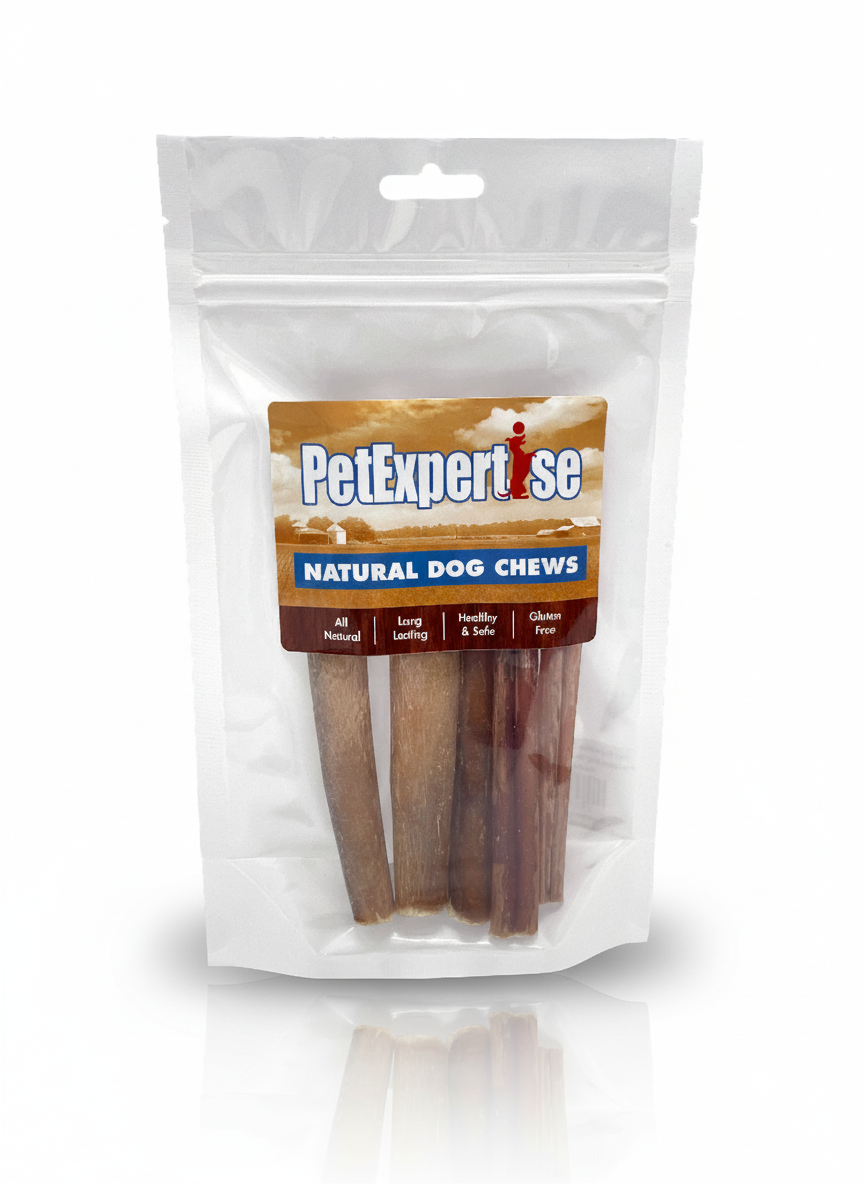6 Inch Medium Bully Sticks - Low Odor