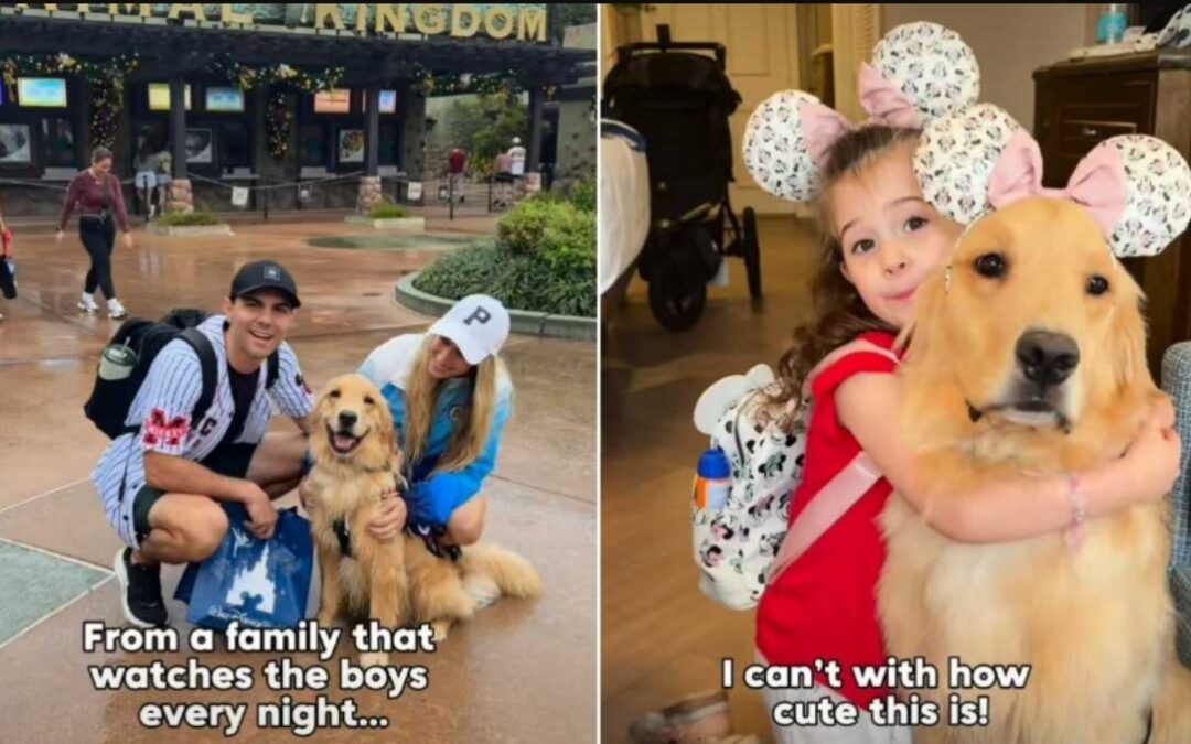 A Surprise, a Tail Wag, and Pure Joy: The Visit That Made Her Day