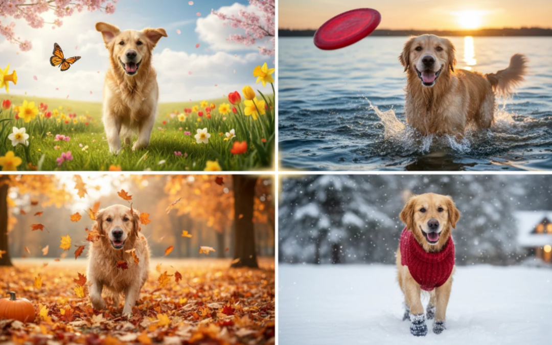 From Summer Heat to Rainy Days, Here’s How to Keep Your Dog Healthy All Year